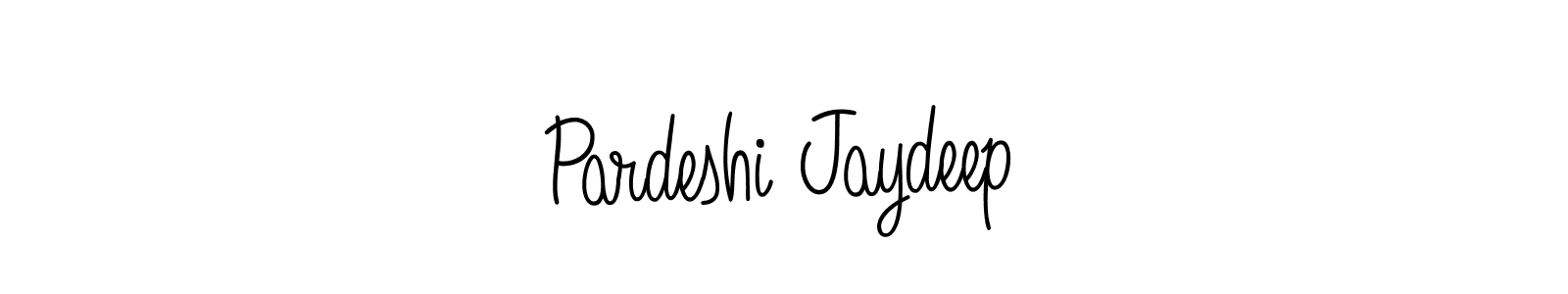 Pardeshi Jaydeep stylish signature style. Best Handwritten Sign (Angelique-Rose-font-FFP) for my name. Handwritten Signature Collection Ideas for my name Pardeshi Jaydeep. Pardeshi Jaydeep signature style 5 images and pictures png