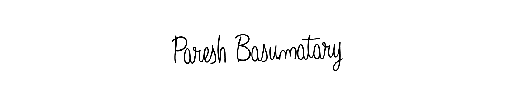 Make a beautiful signature design for name Paresh Basumatary. Use this online signature maker to create a handwritten signature for free. Paresh Basumatary signature style 5 images and pictures png