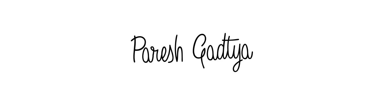 It looks lik you need a new signature style for name Paresh Gadtya. Design unique handwritten (Angelique-Rose-font-FFP) signature with our free signature maker in just a few clicks. Paresh Gadtya signature style 5 images and pictures png