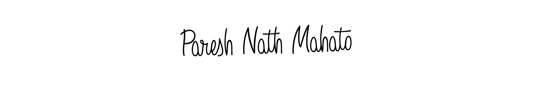 Angelique-Rose-font-FFP is a professional signature style that is perfect for those who want to add a touch of class to their signature. It is also a great choice for those who want to make their signature more unique. Get Paresh Nath Mahato name to fancy signature for free. Paresh Nath Mahato signature style 5 images and pictures png