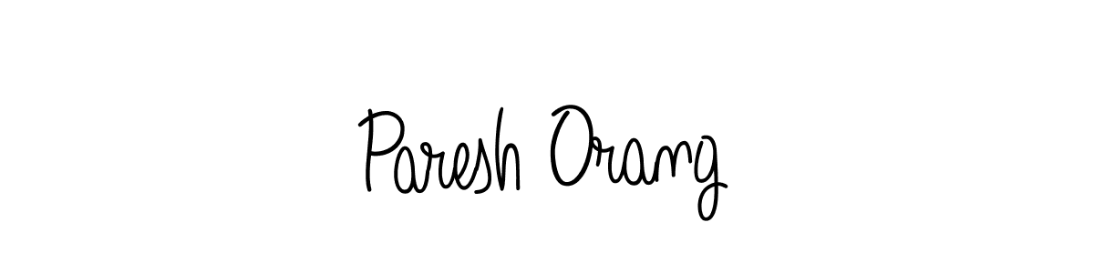if you are searching for the best signature style for your name Paresh Orang. so please give up your signature search. here we have designed multiple signature styles  using Angelique-Rose-font-FFP. Paresh Orang signature style 5 images and pictures png