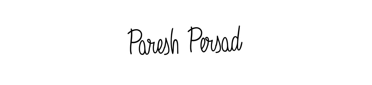 Make a beautiful signature design for name Paresh Persad. With this signature (Angelique-Rose-font-FFP) style, you can create a handwritten signature for free. Paresh Persad signature style 5 images and pictures png