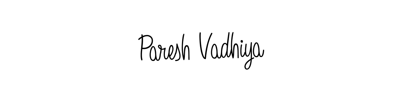 You can use this online signature creator to create a handwritten signature for the name Paresh Vadhiya. This is the best online autograph maker. Paresh Vadhiya signature style 5 images and pictures png