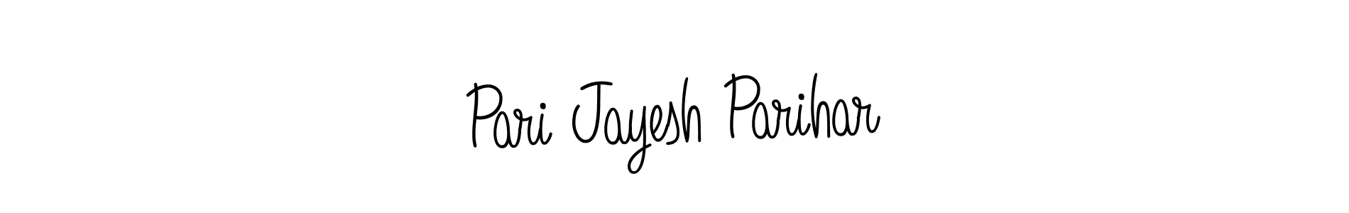 This is the best signature style for the Pari Jayesh Parihar name. Also you like these signature font (Angelique-Rose-font-FFP). Mix name signature. Pari Jayesh Parihar signature style 5 images and pictures png