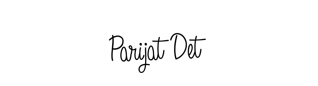 Make a beautiful signature design for name Parijat Det. With this signature (Angelique-Rose-font-FFP) style, you can create a handwritten signature for free. Parijat Det signature style 5 images and pictures png