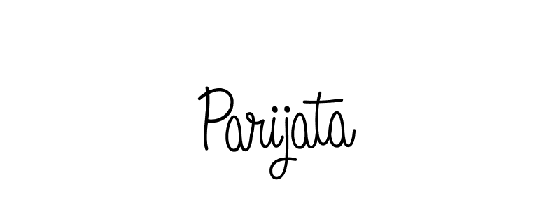 How to make Parijata name signature. Use Angelique-Rose-font-FFP style for creating short signs online. This is the latest handwritten sign. Parijata signature style 5 images and pictures png