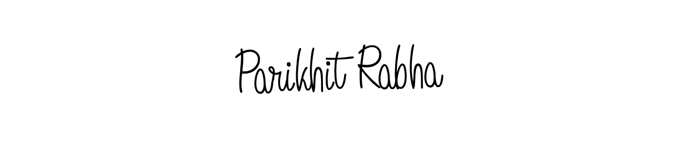 The best way (Angelique-Rose-font-FFP) to make a short signature is to pick only two or three words in your name. The name Parikhit Rabha include a total of six letters. For converting this name. Parikhit Rabha signature style 5 images and pictures png