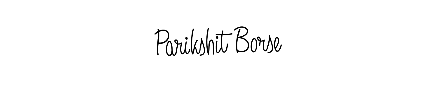 Create a beautiful signature design for name Parikshit Borse. With this signature (Angelique-Rose-font-FFP) fonts, you can make a handwritten signature for free. Parikshit Borse signature style 5 images and pictures png