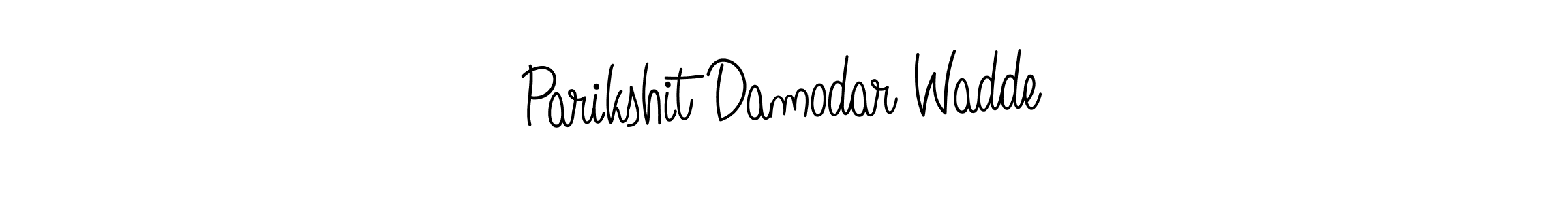 if you are searching for the best signature style for your name Parikshit Damodar Wadde. so please give up your signature search. here we have designed multiple signature styles  using Angelique-Rose-font-FFP. Parikshit Damodar Wadde signature style 5 images and pictures png