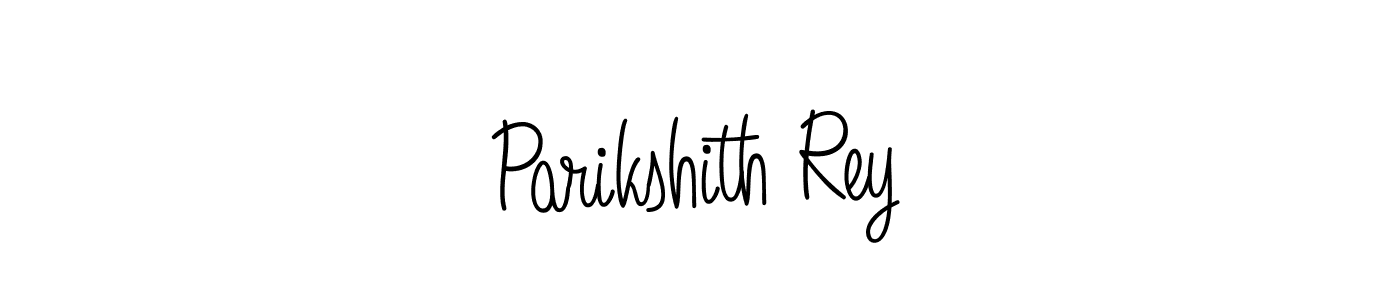 Make a beautiful signature design for name Parikshith Rey. With this signature (Angelique-Rose-font-FFP) style, you can create a handwritten signature for free. Parikshith Rey signature style 5 images and pictures png