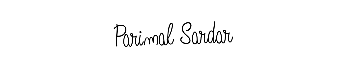 Angelique-Rose-font-FFP is a professional signature style that is perfect for those who want to add a touch of class to their signature. It is also a great choice for those who want to make their signature more unique. Get Parimal Sardar name to fancy signature for free. Parimal Sardar signature style 5 images and pictures png