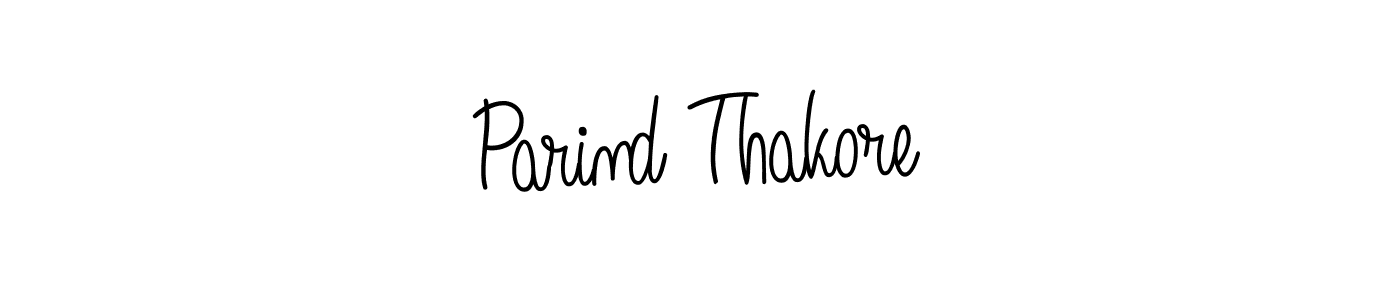 Create a beautiful signature design for name Parind Thakore. With this signature (Angelique-Rose-font-FFP) fonts, you can make a handwritten signature for free. Parind Thakore signature style 5 images and pictures png