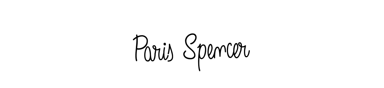 Angelique-Rose-font-FFP is a professional signature style that is perfect for those who want to add a touch of class to their signature. It is also a great choice for those who want to make their signature more unique. Get Paris Spencer name to fancy signature for free. Paris Spencer signature style 5 images and pictures png