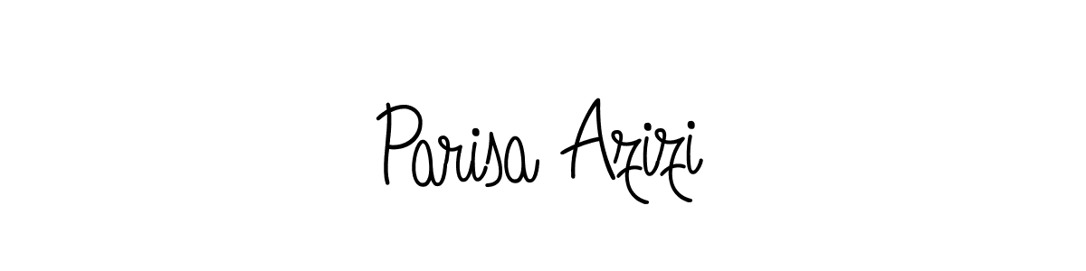 Angelique-Rose-font-FFP is a professional signature style that is perfect for those who want to add a touch of class to their signature. It is also a great choice for those who want to make their signature more unique. Get Parisa Azizi name to fancy signature for free. Parisa Azizi signature style 5 images and pictures png