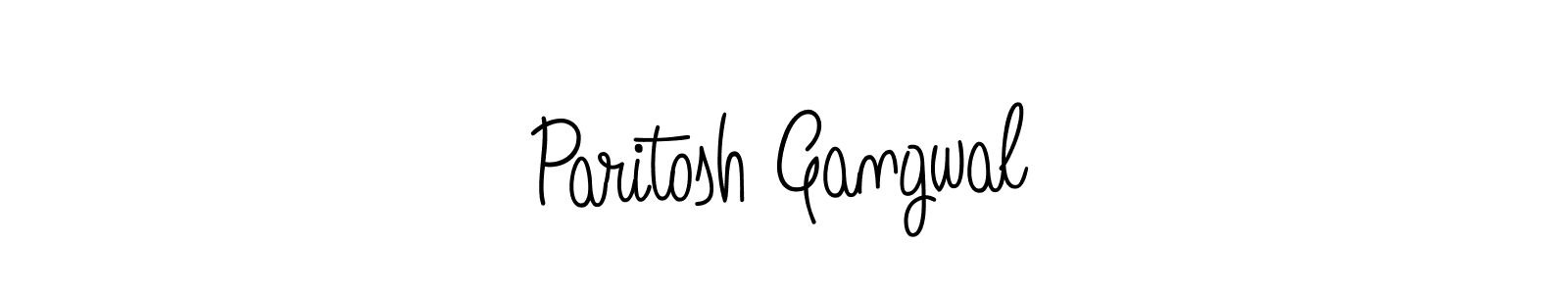 How to Draw Paritosh Gangwal signature style? Angelique-Rose-font-FFP is a latest design signature styles for name Paritosh Gangwal. Paritosh Gangwal signature style 5 images and pictures png