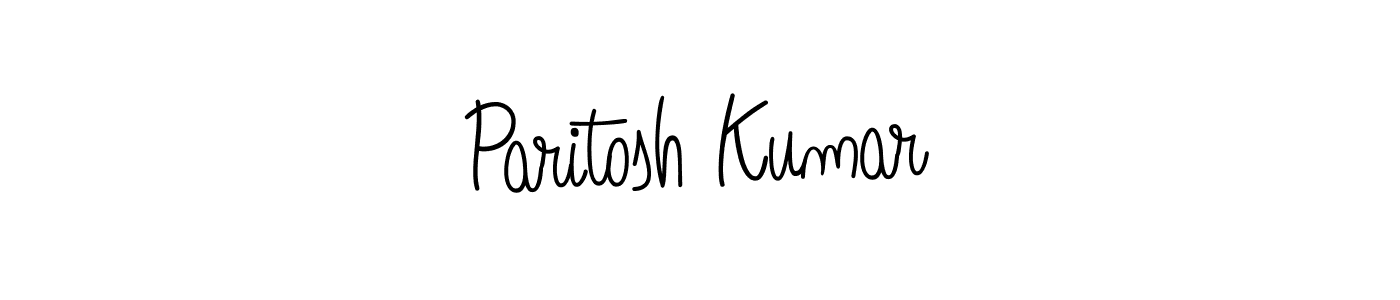 Once you've used our free online signature maker to create your best signature Angelique-Rose-font-FFP style, it's time to enjoy all of the benefits that Paritosh Kumar name signing documents. Paritosh Kumar signature style 5 images and pictures png
