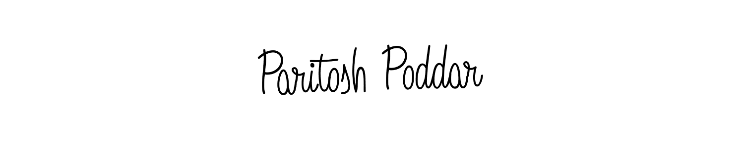 How to Draw Paritosh Poddar signature style? Angelique-Rose-font-FFP is a latest design signature styles for name Paritosh Poddar. Paritosh Poddar signature style 5 images and pictures png