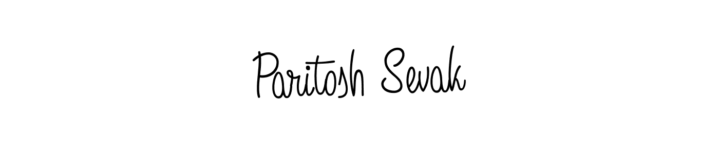 How to Draw Paritosh Sevak signature style? Angelique-Rose-font-FFP is a latest design signature styles for name Paritosh Sevak. Paritosh Sevak signature style 5 images and pictures png