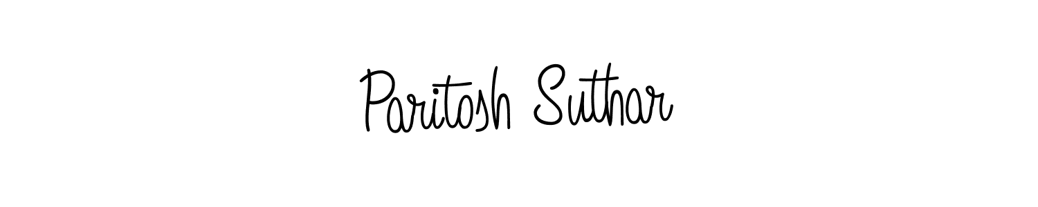 Angelique-Rose-font-FFP is a professional signature style that is perfect for those who want to add a touch of class to their signature. It is also a great choice for those who want to make their signature more unique. Get Paritosh Suthar name to fancy signature for free. Paritosh Suthar signature style 5 images and pictures png