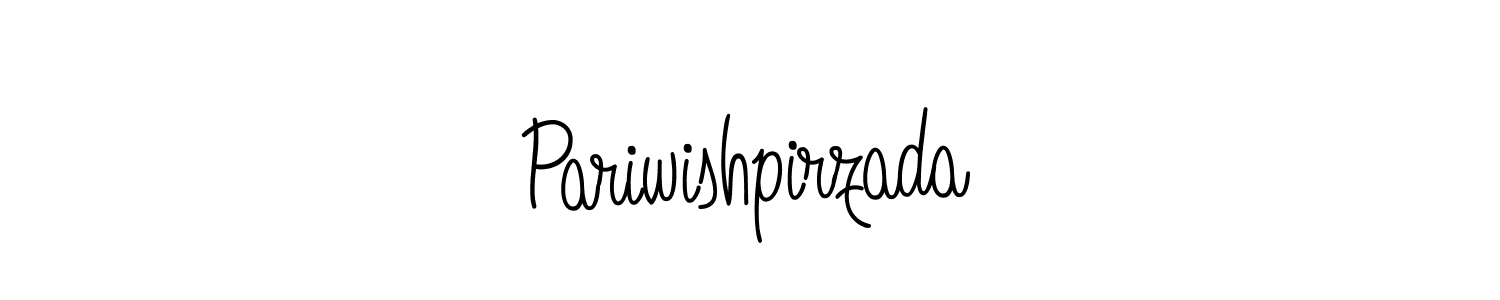 Create a beautiful signature design for name Pariwishpirzada. With this signature (Angelique-Rose-font-FFP) fonts, you can make a handwritten signature for free. Pariwishpirzada signature style 5 images and pictures png