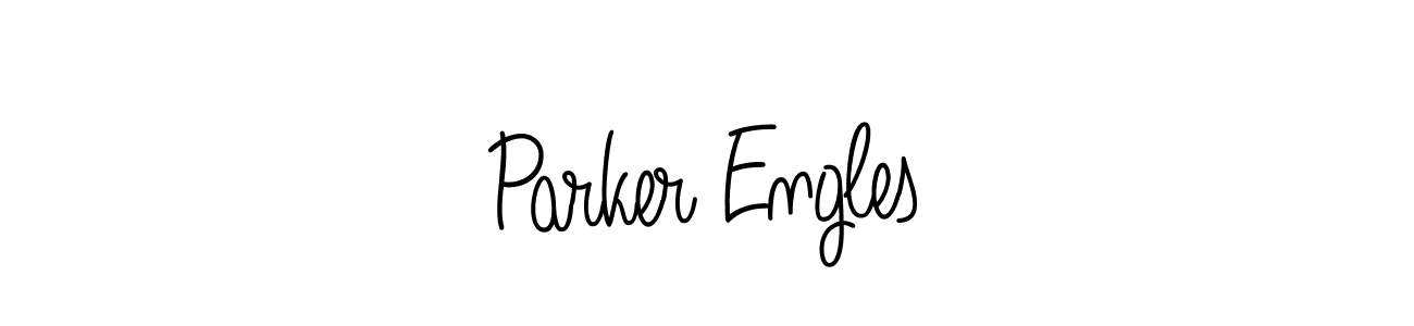 Create a beautiful signature design for name Parker Engles. With this signature (Angelique-Rose-font-FFP) fonts, you can make a handwritten signature for free. Parker Engles signature style 5 images and pictures png