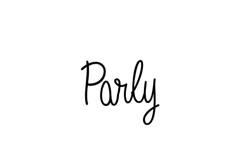 if you are searching for the best signature style for your name Parly. so please give up your signature search. here we have designed multiple signature styles  using Angelique-Rose-font-FFP. Parly signature style 5 images and pictures png