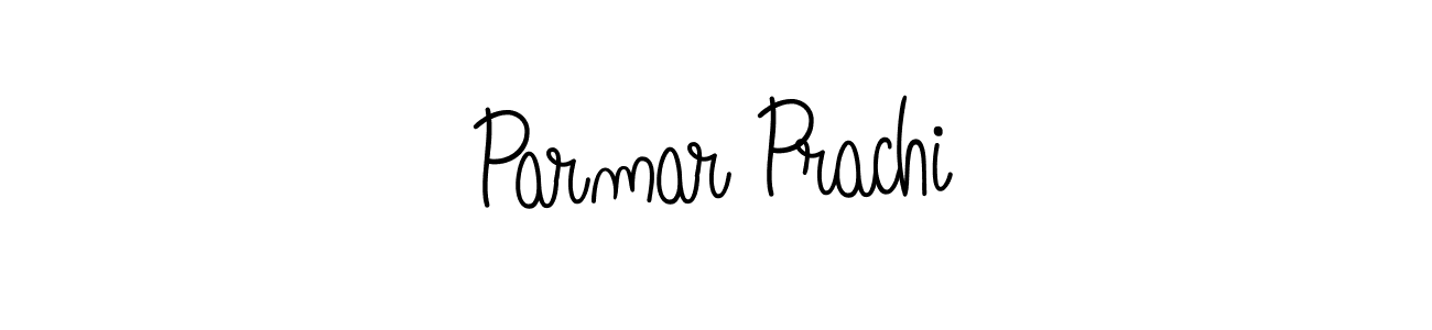 Best and Professional Signature Style for Parmar Prachi. Angelique-Rose-font-FFP Best Signature Style Collection. Parmar Prachi signature style 5 images and pictures png