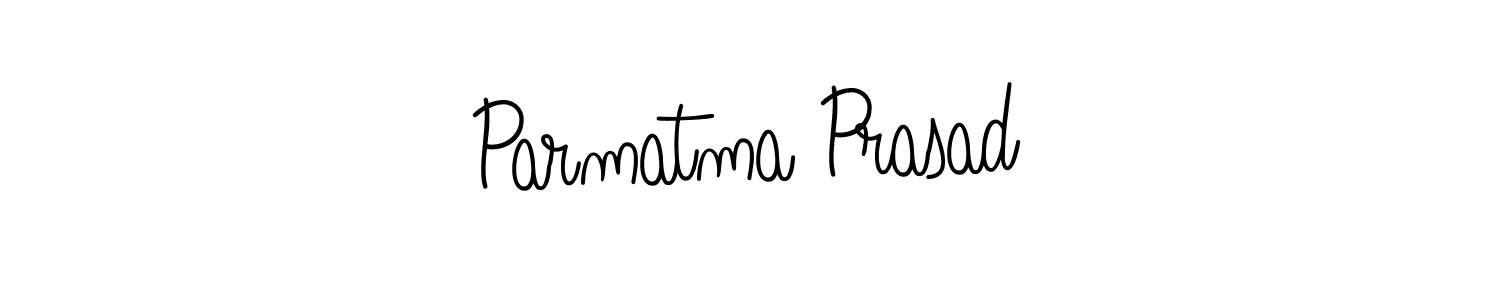 Create a beautiful signature design for name Parmatma Prasad. With this signature (Angelique-Rose-font-FFP) fonts, you can make a handwritten signature for free. Parmatma Prasad signature style 5 images and pictures png