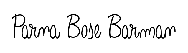 Design your own signature with our free online signature maker. With this signature software, you can create a handwritten (Angelique-Rose-font-FFP) signature for name Parna Bose Barman. Parna Bose Barman signature style 5 images and pictures png