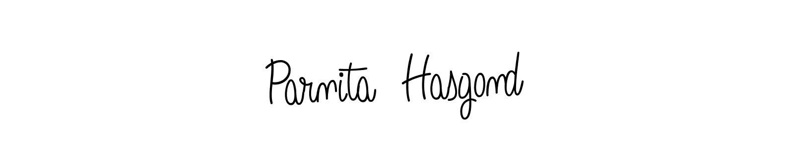 Check out images of Autograph of Parnita  Hasgond name. Actor Parnita  Hasgond Signature Style. Angelique-Rose-font-FFP is a professional sign style online. Parnita  Hasgond signature style 5 images and pictures png