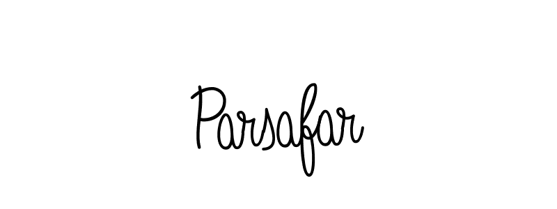 Use a signature maker to create a handwritten signature online. With this signature software, you can design (Angelique-Rose-font-FFP) your own signature for name Parsafar. Parsafar signature style 5 images and pictures png