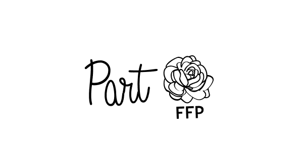 How to Draw Part 1 signature style? Angelique-Rose-font-FFP is a latest design signature styles for name Part 1. Part 1 signature style 5 images and pictures png