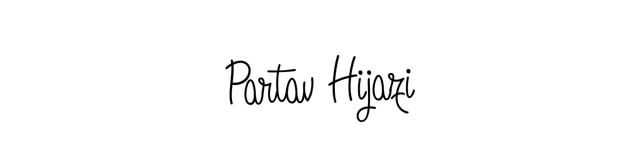 This is the best signature style for the Partav Hijazi name. Also you like these signature font (Angelique-Rose-font-FFP). Mix name signature. Partav Hijazi signature style 5 images and pictures png