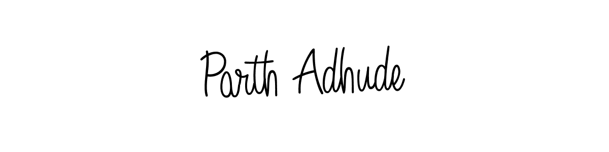 Make a beautiful signature design for name Parth Adhude. Use this online signature maker to create a handwritten signature for free. Parth Adhude signature style 5 images and pictures png