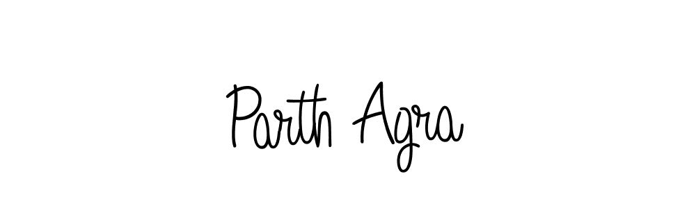 How to make Parth Agra signature? Angelique-Rose-font-FFP is a professional autograph style. Create handwritten signature for Parth Agra name. Parth Agra signature style 5 images and pictures png
