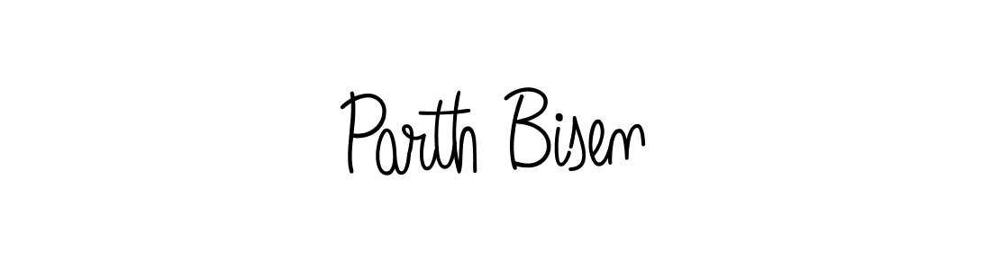 Create a beautiful signature design for name Parth Bisen. With this signature (Angelique-Rose-font-FFP) fonts, you can make a handwritten signature for free. Parth Bisen signature style 5 images and pictures png