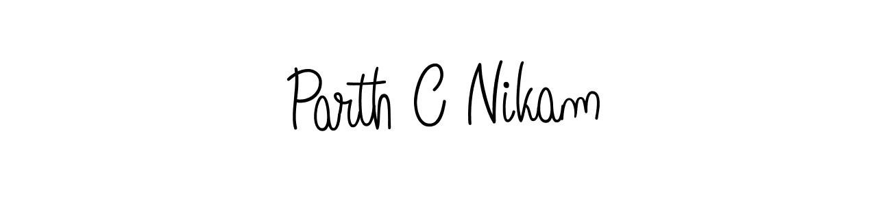 You can use this online signature creator to create a handwritten signature for the name Parth C Nikam. This is the best online autograph maker. Parth C Nikam signature style 5 images and pictures png