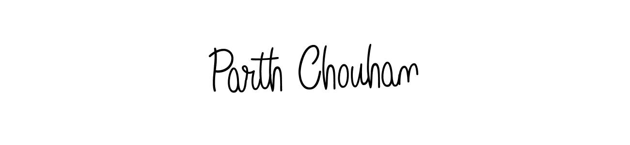 Design your own signature with our free online signature maker. With this signature software, you can create a handwritten (Angelique-Rose-font-FFP) signature for name Parth Chouhan. Parth Chouhan signature style 5 images and pictures png