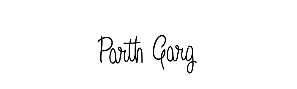 Make a beautiful signature design for name Parth Garg. Use this online signature maker to create a handwritten signature for free. Parth Garg signature style 5 images and pictures png