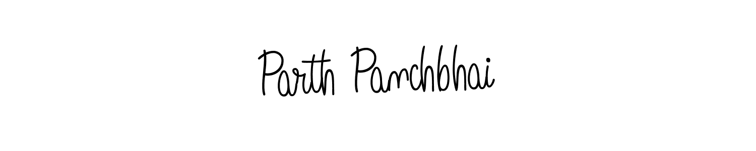 Create a beautiful signature design for name Parth Panchbhai. With this signature (Angelique-Rose-font-FFP) fonts, you can make a handwritten signature for free. Parth Panchbhai signature style 5 images and pictures png