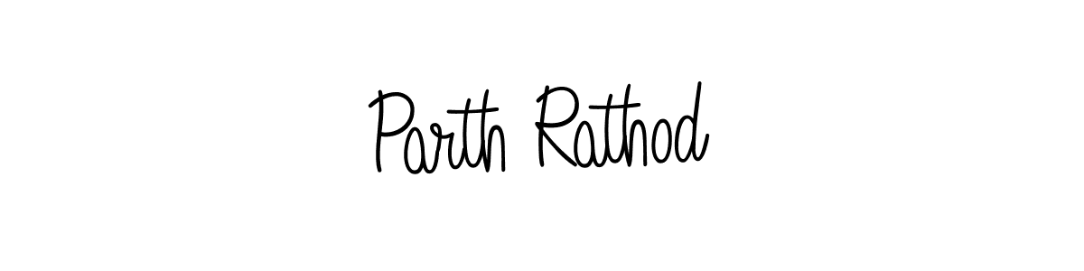 Make a beautiful signature design for name Parth Rathod. With this signature (Angelique-Rose-font-FFP) style, you can create a handwritten signature for free. Parth Rathod signature style 5 images and pictures png