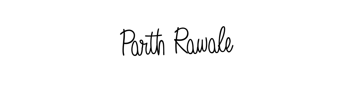Make a beautiful signature design for name Parth Rawale. With this signature (Angelique-Rose-font-FFP) style, you can create a handwritten signature for free. Parth Rawale signature style 5 images and pictures png