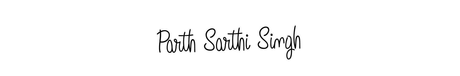 The best way (Angelique-Rose-font-FFP) to make a short signature is to pick only two or three words in your name. The name Parth Sarthi Singh include a total of six letters. For converting this name. Parth Sarthi Singh signature style 5 images and pictures png