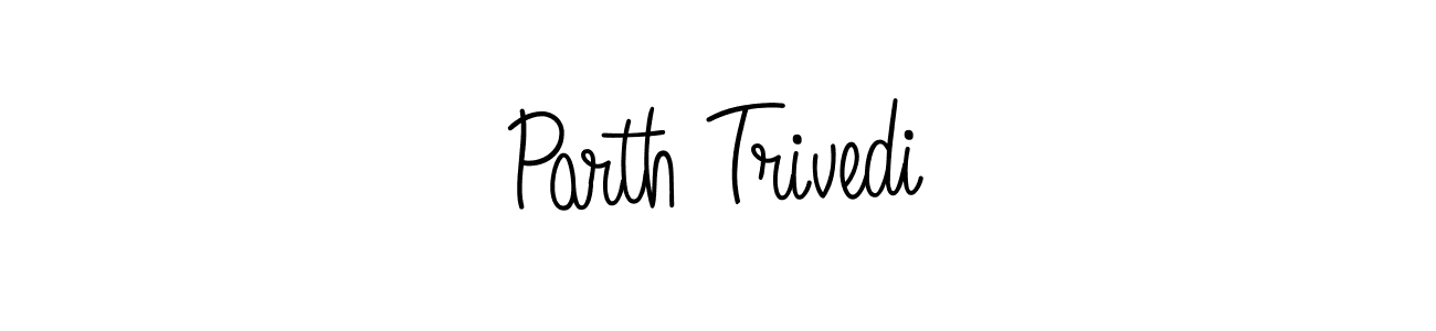 Make a beautiful signature design for name Parth Trivedi. Use this online signature maker to create a handwritten signature for free. Parth Trivedi signature style 5 images and pictures png