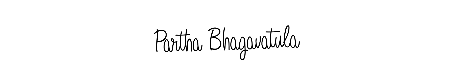 The best way (Angelique-Rose-font-FFP) to make a short signature is to pick only two or three words in your name. The name Partha Bhagavatula include a total of six letters. For converting this name. Partha Bhagavatula signature style 5 images and pictures png