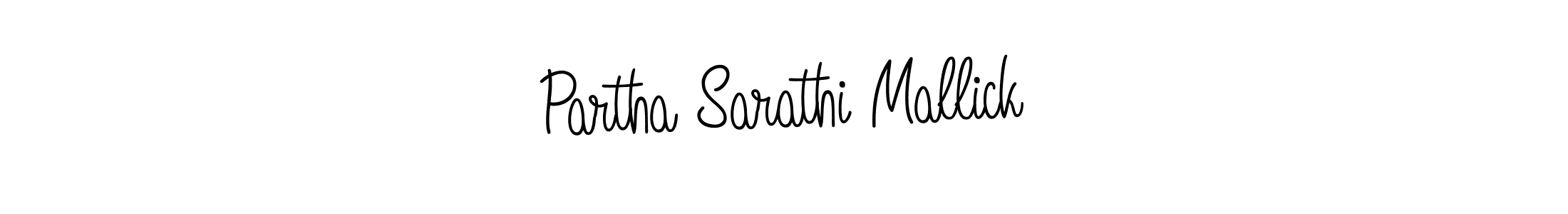 Make a short Partha Sarathi Mallick signature style. Manage your documents anywhere anytime using Angelique-Rose-font-FFP. Create and add eSignatures, submit forms, share and send files easily. Partha Sarathi Mallick signature style 5 images and pictures png