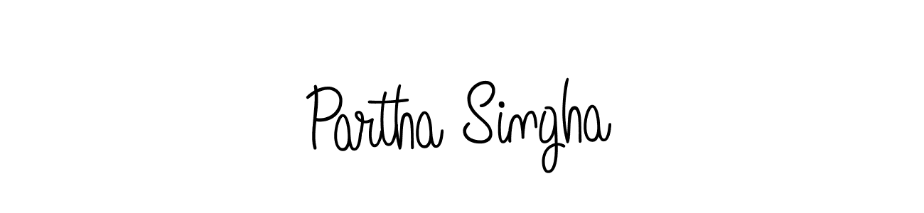 Also we have Partha Singha name is the best signature style. Create professional handwritten signature collection using Angelique-Rose-font-FFP autograph style. Partha Singha signature style 5 images and pictures png