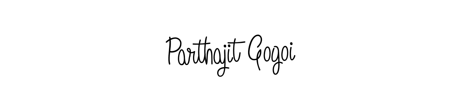 Once you've used our free online signature maker to create your best signature Angelique-Rose-font-FFP style, it's time to enjoy all of the benefits that Parthajit Gogoi name signing documents. Parthajit Gogoi signature style 5 images and pictures png