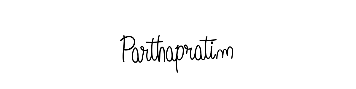 Create a beautiful signature design for name Parthapratim. With this signature (Angelique-Rose-font-FFP) fonts, you can make a handwritten signature for free. Parthapratim signature style 5 images and pictures png