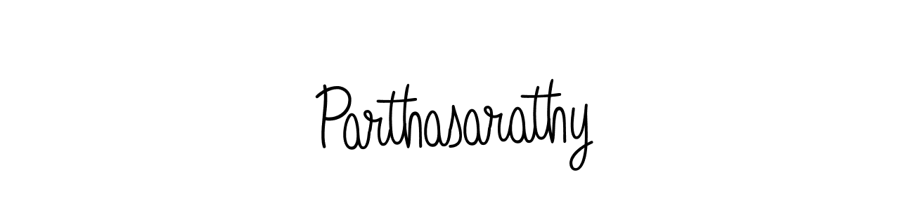 Design your own signature with our free online signature maker. With this signature software, you can create a handwritten (Angelique-Rose-font-FFP) signature for name Parthasarathy. Parthasarathy signature style 5 images and pictures png